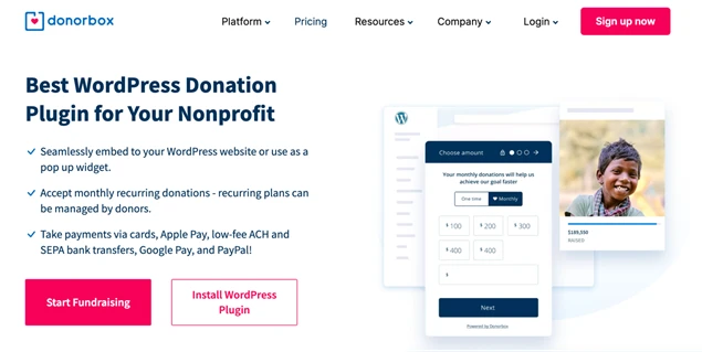 donorbox donation plugin