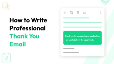 write thank you email