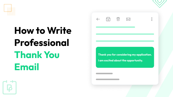 write thank you email