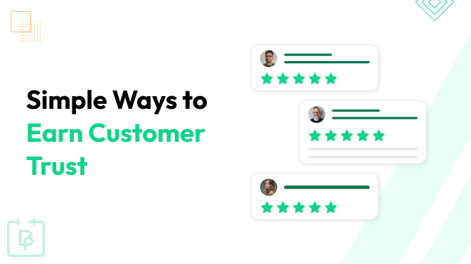 build customer trust