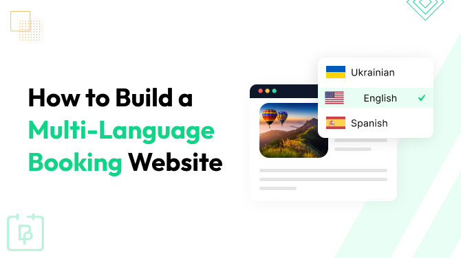 WordPress booking website