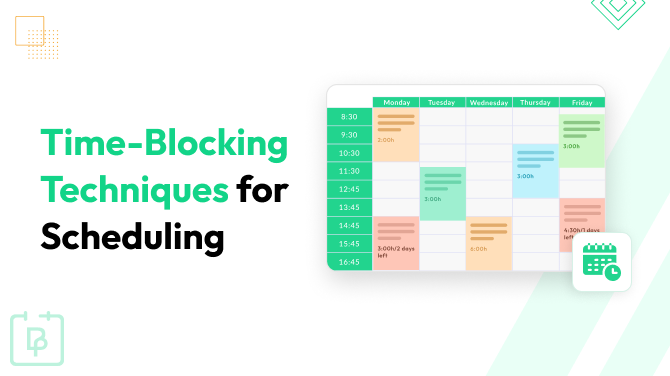 time blocking techniques