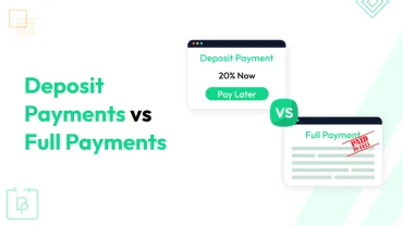 deposit payments vs full payments