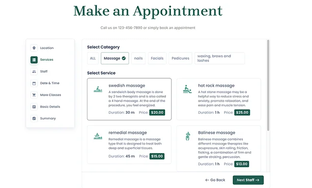 encourage bookings with personalized scheduling