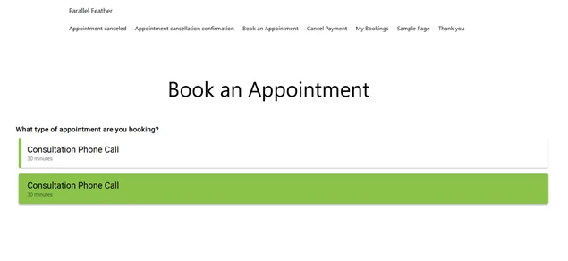 mobile appointment booking in Simply Schedule appointments 