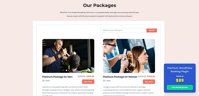 package based pricing strategy