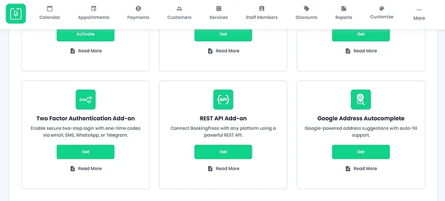 bookingpress addons