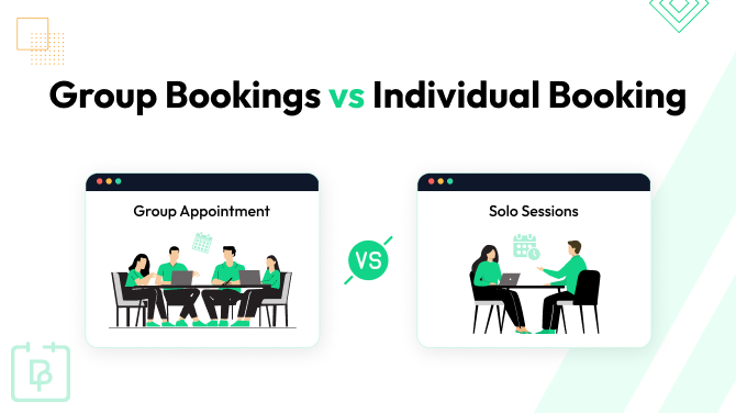 group booking vs individual booking