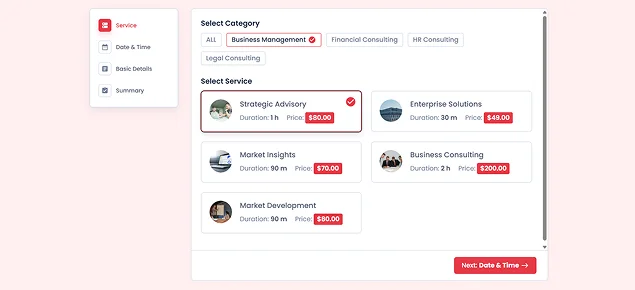 replace email scheduling with self booking