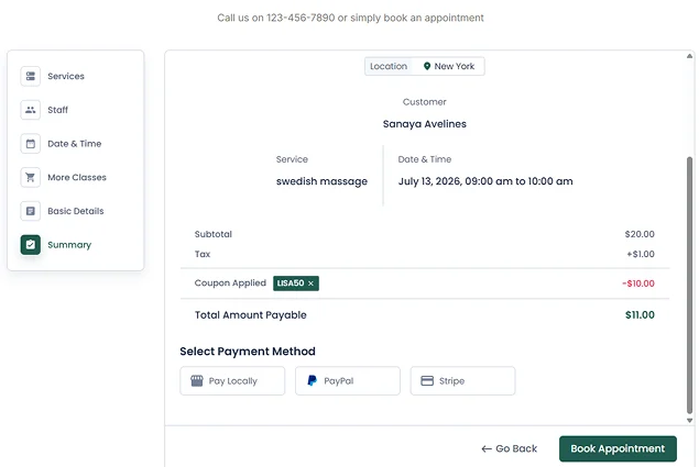 automate coupon calculation along with tax