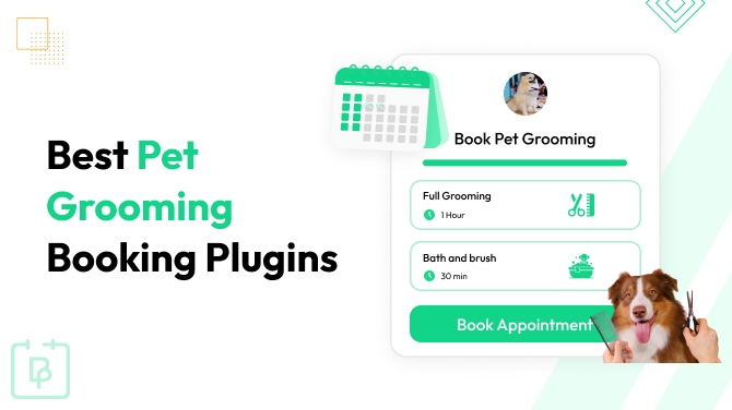 pet grooming booking plugins