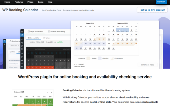 wp booking calendar