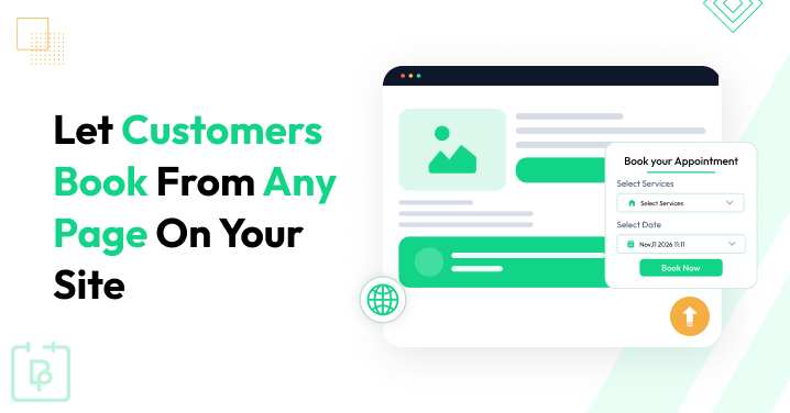 How To Let Customers Book From Any Page On Your Website With BookingPress