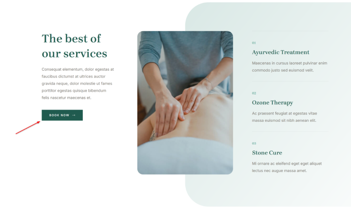 open booking page