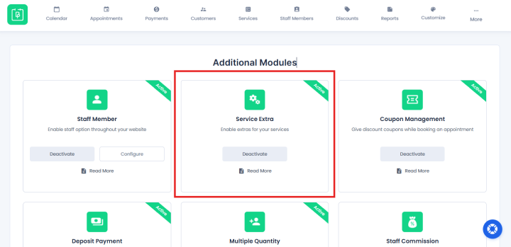 bookingpress service extra addon