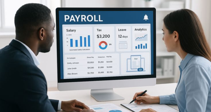 check staff commission before payroll