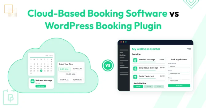 Cloud-Based Booking Software vs WordPress Booking Plugin