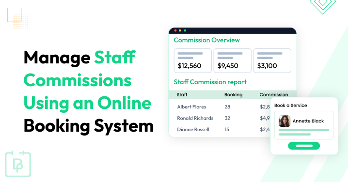 manage staff commissions